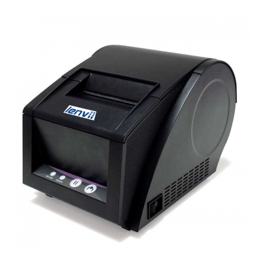 LENVII 3120 80mm/3in Thermal Label Printer, Barcode Printer,, No Need Ribbon, 127MM/S Print Speed